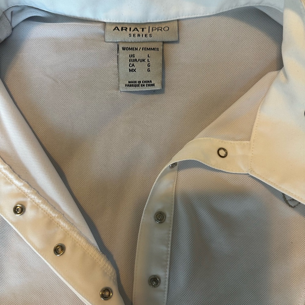 Ariat Pro Series Cream Snap Shirt